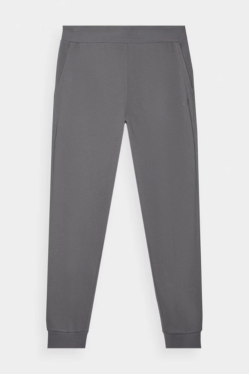 Męskie Spodnie Dresowe Joggery 4FWMM00TTROM0942-25S Szare