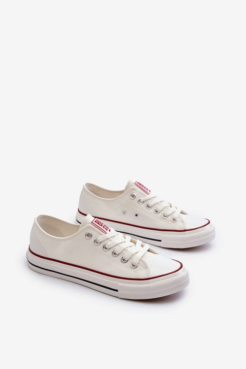 Niskie Trampki Męskie Big Star NN174102 Białe