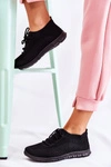Damskie Wsuwane Sportowe Buty Czarne Sequro