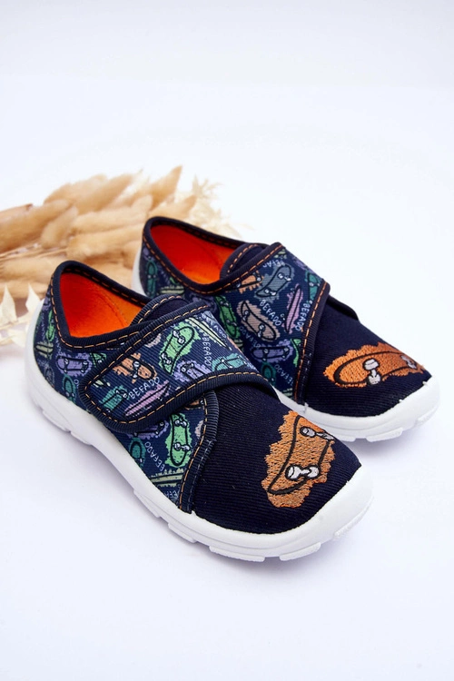 Chłopięce Papcie Befado 974X503 Granatowe