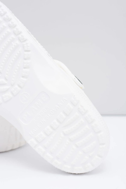 Męskie Klapki Na Basen Kroksy EVA Białe