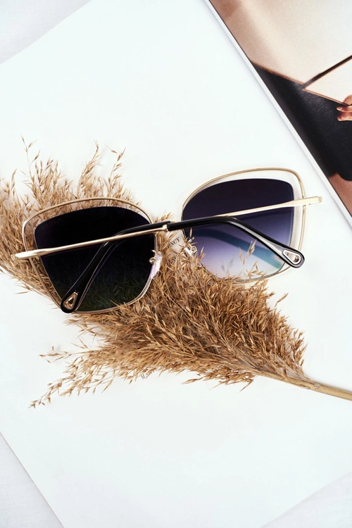 Okulary Przeciwsłoneczne Prius PRE-31 Złote Różowe Szkła Lustrzane