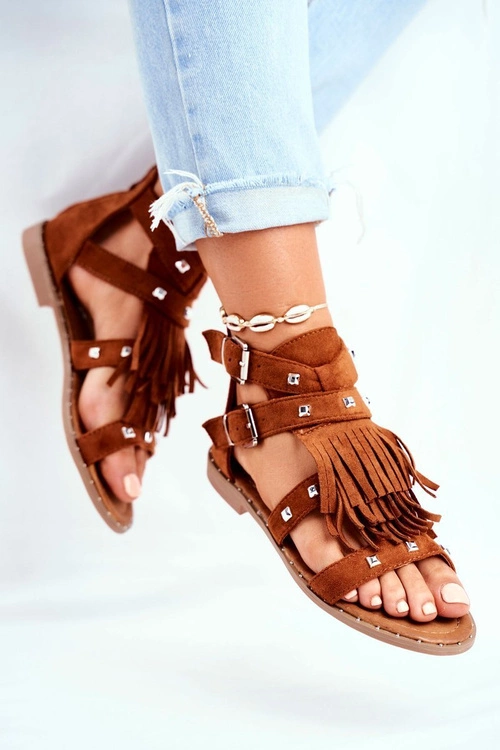 Sandały Damskie Boho Camel Balms