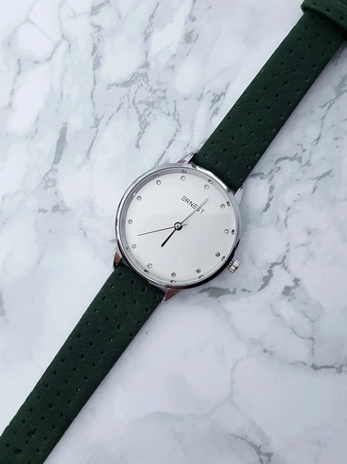 Damski Zegarek Ernest Ethienne Zielony