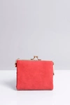 Mała Damska Czerwona Portmonetka