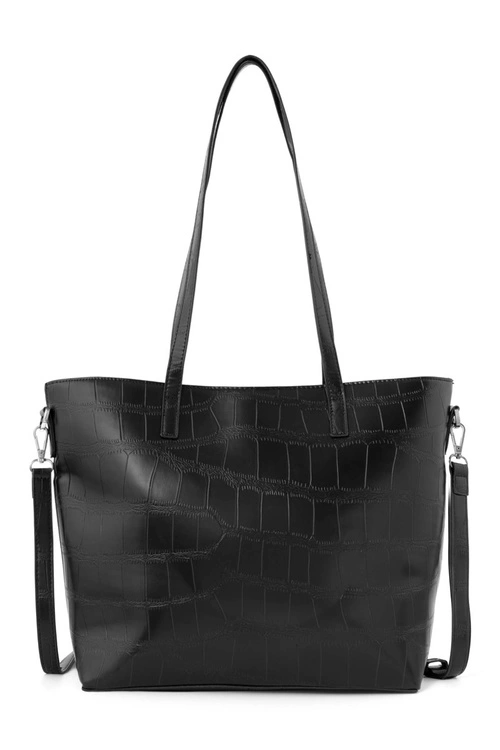 Torba Shopper NOBO L3490-C020 Czarna