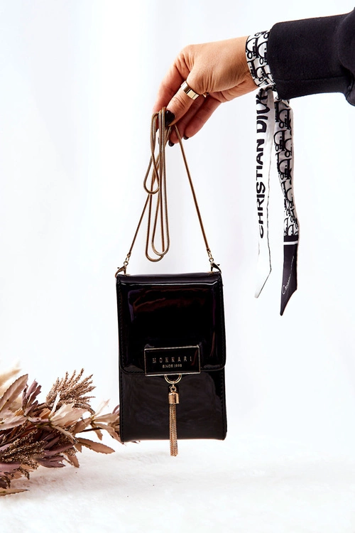 Torebka Damska Monnari Lakierowana BAG5130-M20 Czarna