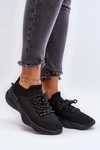 Wsuwane Buty Sportowe Damskie Czarne Juhitha