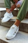 Damskie Sportowe Buty Sneakersy Biało-Czarne Your Dreams