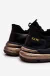Wsuwane Męskie Buty Sportowe GOE LL1N4024 Czarne