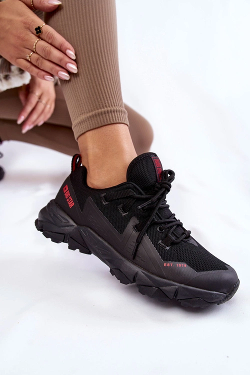 Damskie Sneakersy Memory Foam System Big Star KK274211 Czarne