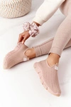 Damskie Sportowe Buty Slip-on Beżowe Marathon