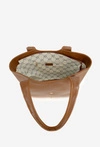 Torebka Shopperka Z Klamrą NOBO BAG6010-017 Jasnobrązowa
