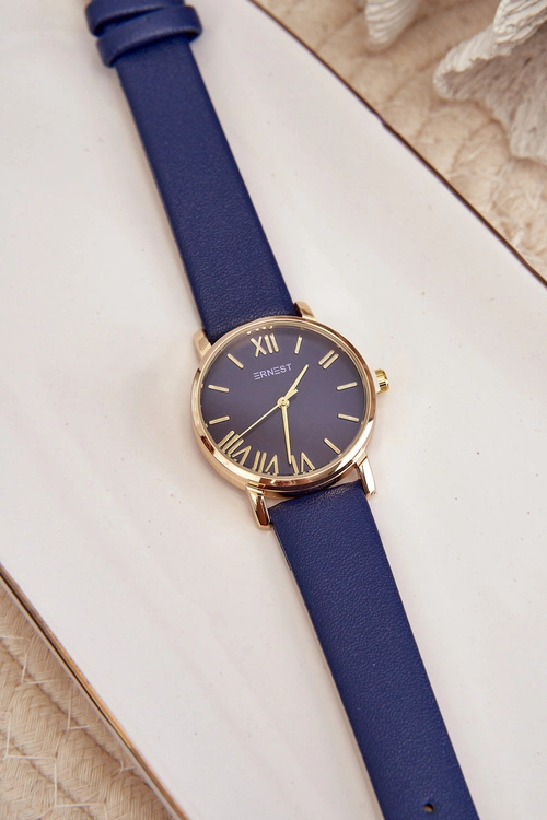 Damski Granatowy Zegarek Ernest E97316