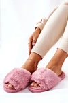 Papcie Damskie Z Futerkiem Różowe Trusted
