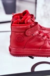 Dziecięce Ocieplane Sportowe Buty Big Star GG374042 Czerwone