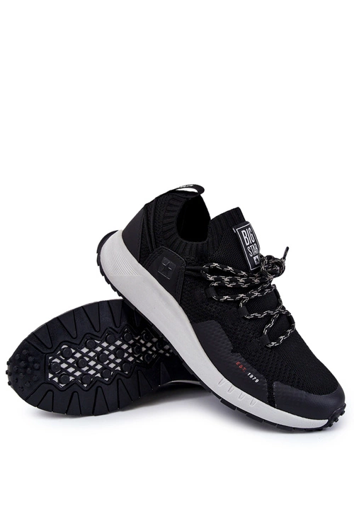 Męskie Buty Sportowe Big Star KK174015 Czarne