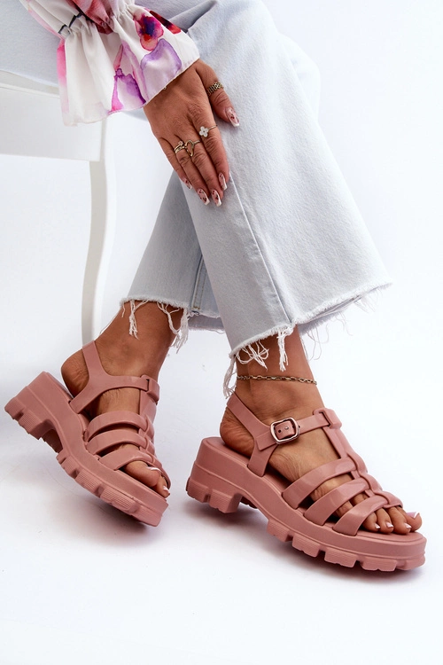 Pachnące Sandały Damskie ZAXY NN285038 Brudny Róż