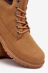 Męskie Botki Trapery Sznurowane Camel Memeni
