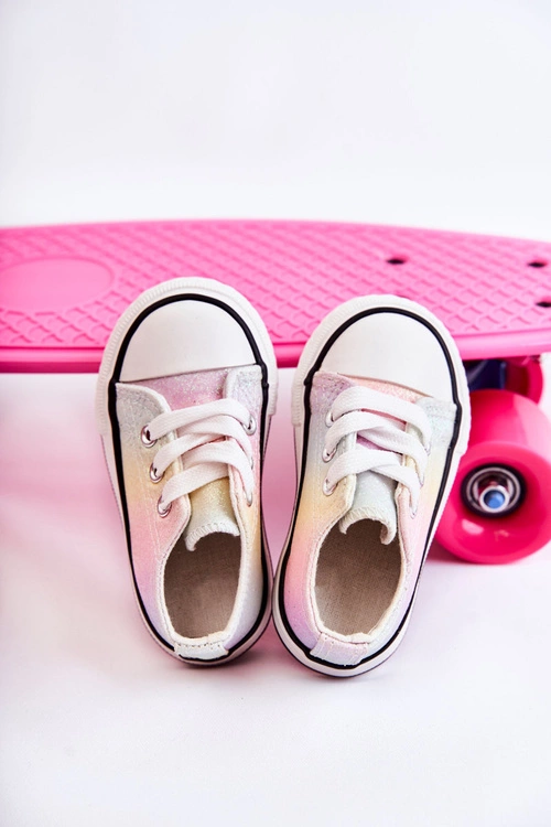 Dziecięce Trampki Wiązane Multikolor Effy