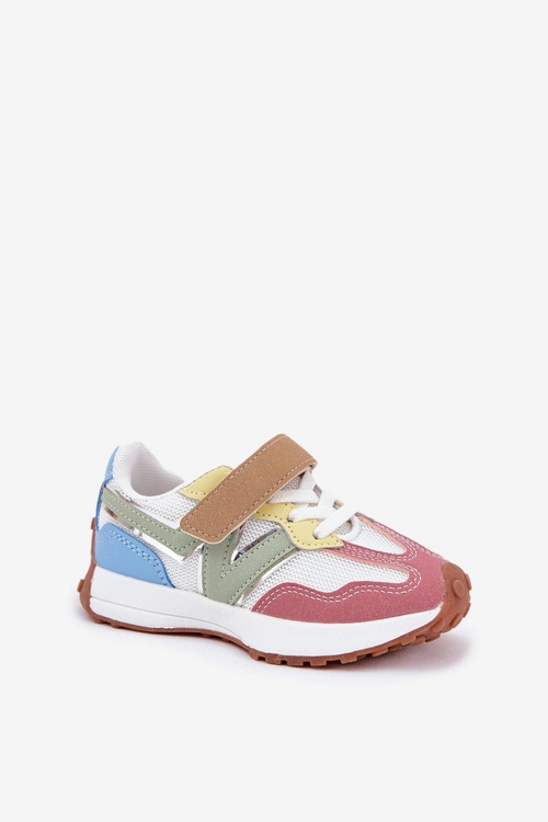 Sneakersy Dziecięce Na Rzep Multikolor Tezzu