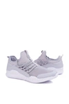 Sportowe Męskie Buty Big Star Piankowe Szare DD174386