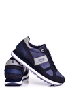 Damskie Sportowe Obuwie Sneakersy Big Star Granatowe GG274676