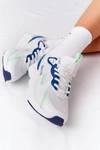 Damskie Sportowe Buty Memory Foam Big Star HH274810 Biało-Zielone
