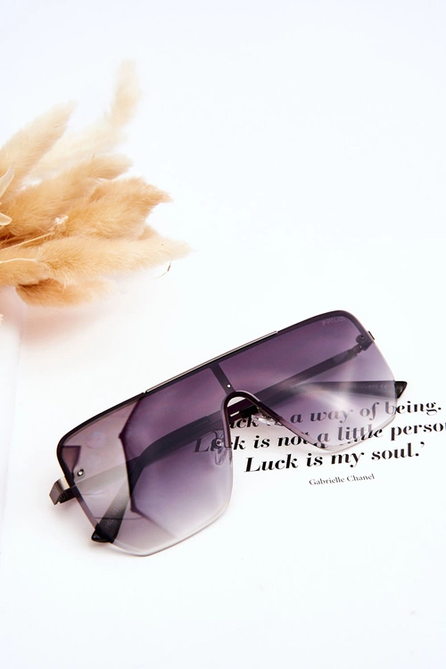 Modne Okulary Przeciwsłoneczne 400UV Prius V310 Gradient Grafitowo-Zielone