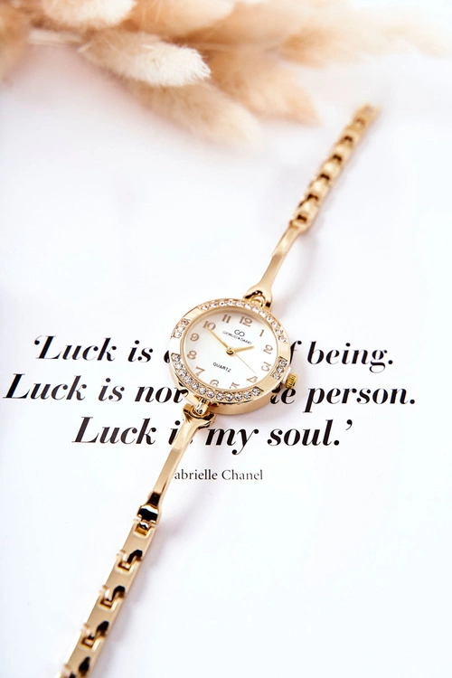 Damski Zegarek Giorgio&Dario Z Cyrkoniami Złoty