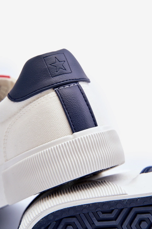 Trampki Materiałowe Męskie Big Star JJ174253 Białe