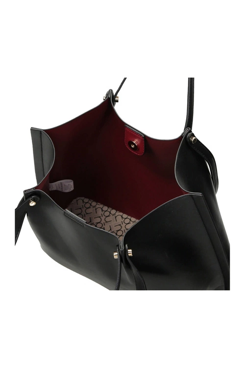 Duża Torebka Shopperka NOBO M0100-C020 Czarna