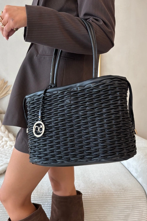 Torebka Typu Shopper NOBO BAG5940-020 Czarna