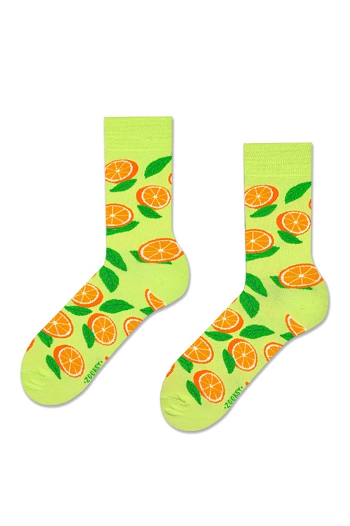 Zestaw Skarpetki Zooksy mixTURY Pomarańcze 2 Pary