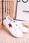 Dziecięce Skórzane Trampki Z Gwiazdą BIG STAR DD374102 Białe
