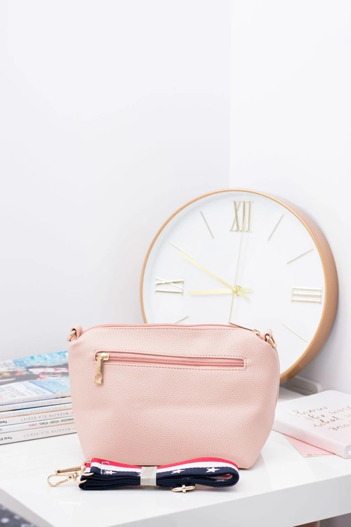 Torebka Damska A4 na Ramię Pudrowy Róż