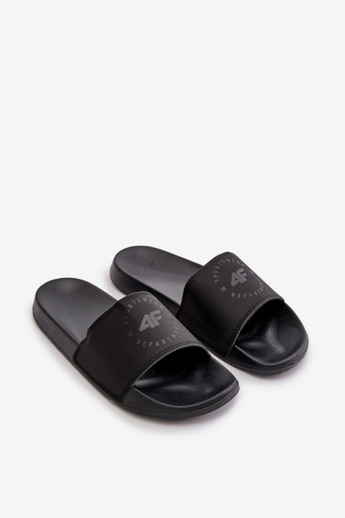Męskie Klapki 4FMM00FFLIM046-21S Czarne
