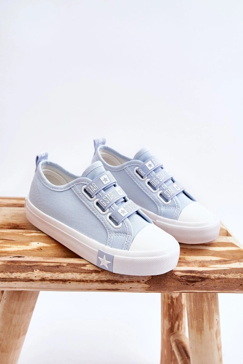 Dziecięce Trampki Wsuwane Big Star LL374009 Niebieskie
