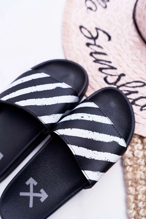 Klapki Damskie Czarne Aynna