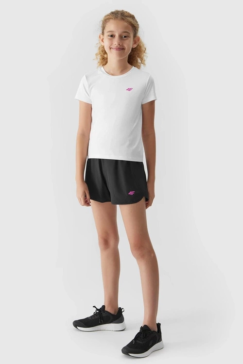 Komplet 4F Dziecięcy Sportowy Szybkoschnący Na Wf 4FJAW23TAPSF014-20S
