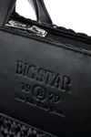 Torebka Z Plecionki Big Star NN574103 Czarna