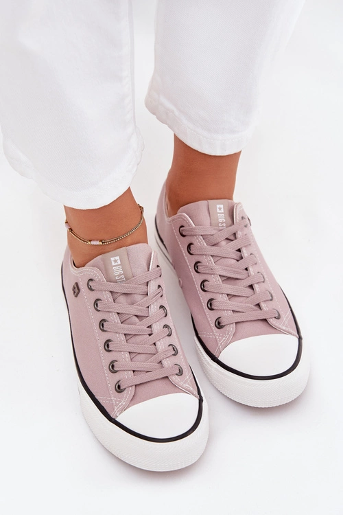 Trampki Damskie Niskie Big Star DD274A233 Szare