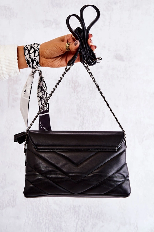 Mała Pikowana Listonoszka Czarna Hailee