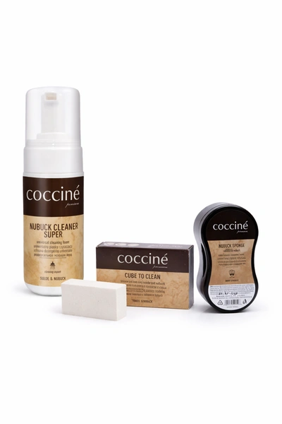 Zestaw do pielęgnacji zamszu i nubuku Cocciné Premium