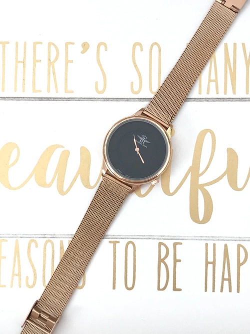 Damski Zegarek Michael John Sceptre Czarna Tarcza