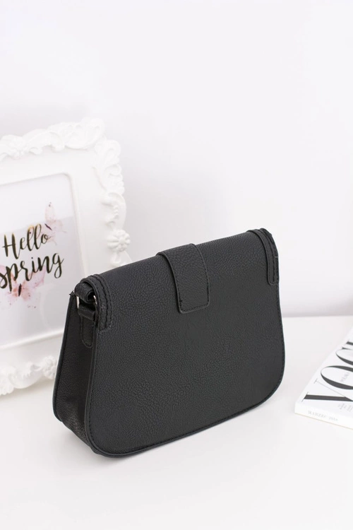 Damska Czarna Elegancka Listonoszka