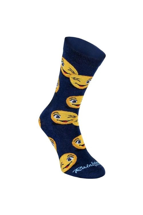 Skarpetki Rainbow Socks Emotikony Śmieszek Smuteczek Ważniak 3 Pary