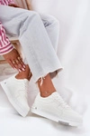 Niskie Sneakersy Damskie Big Star RR274A310 HI-POLY SYSTEM Białe