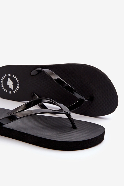 Damskie Japonki Klapki 4FMM00FFLIF018-21S Czarne