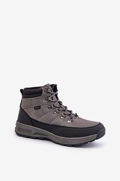 Ocieplane Buty Trekkingowe Męskie Lee Cooper LCJ-24-03-3033M Szare